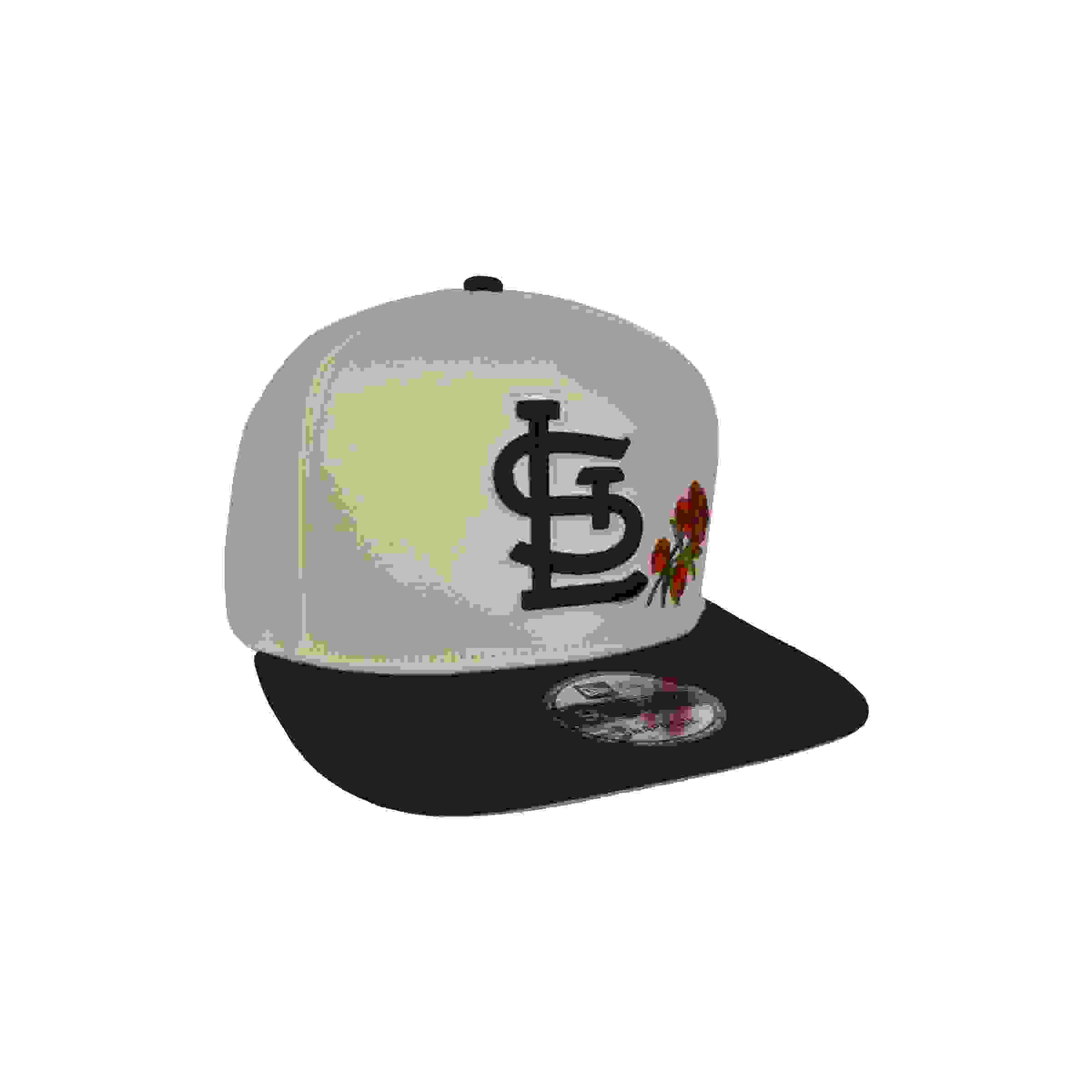 New Era St. Louis Cardinals 9FIFTY Roses Cream Snapback Hat